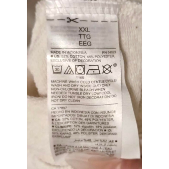 Old Navy Women’s XXL White Palm Tree Graphic Sweatshirt EUC - JC503 - Picture 6 of 10